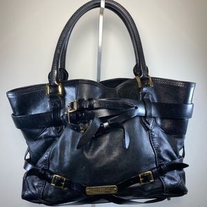 Medium Burberry Bridle Lynher tote